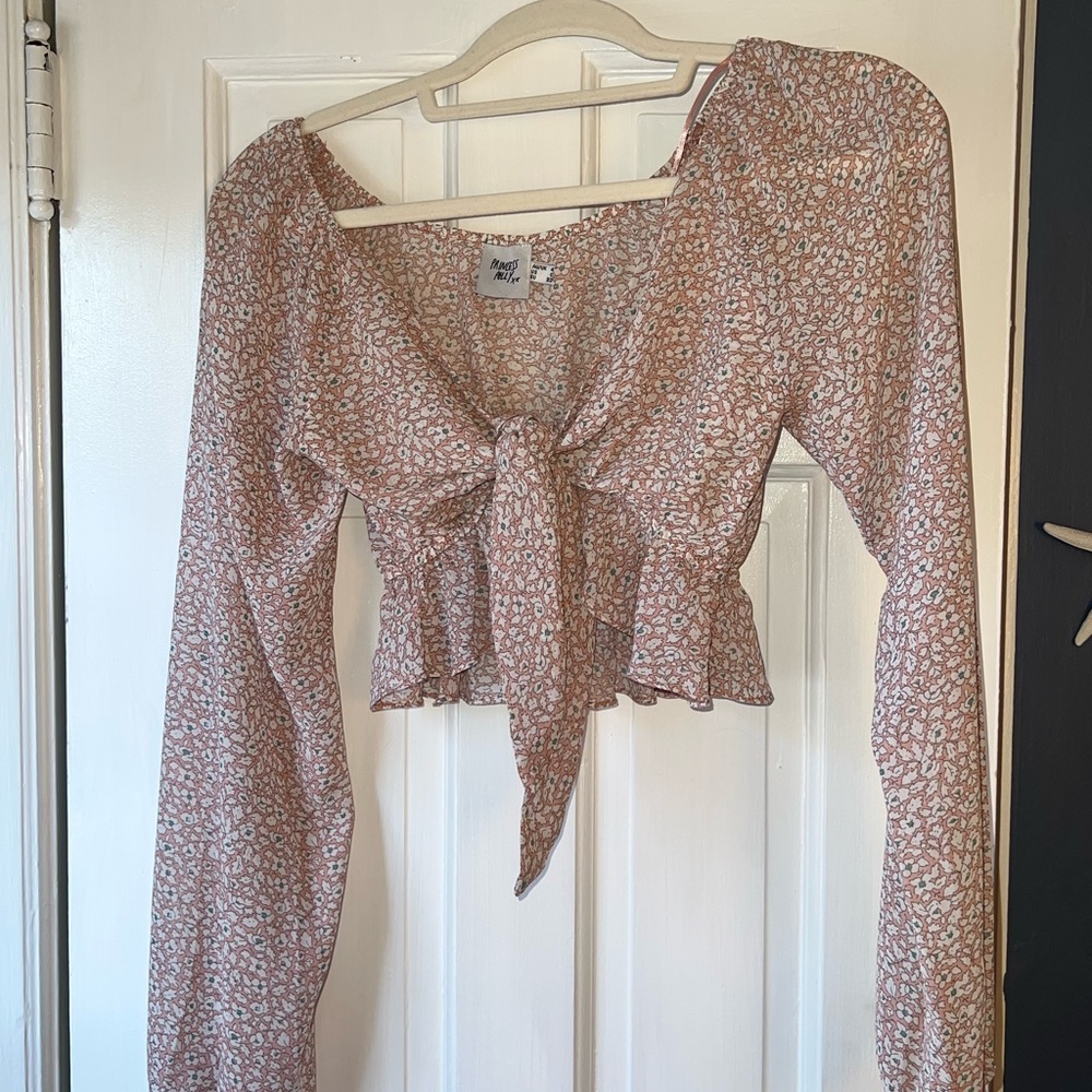 Princess Polly Tie Front Top